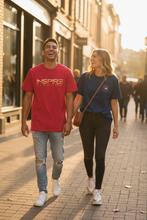Load image into Gallery viewer, Inspire Kingdom - Red Tee x Navy Tee Duo Walking