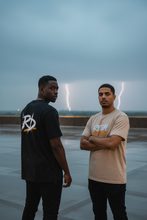 Load image into Gallery viewer, Reign Different - Black Tee RD Back x Sand Tee Soft Storm Duo
